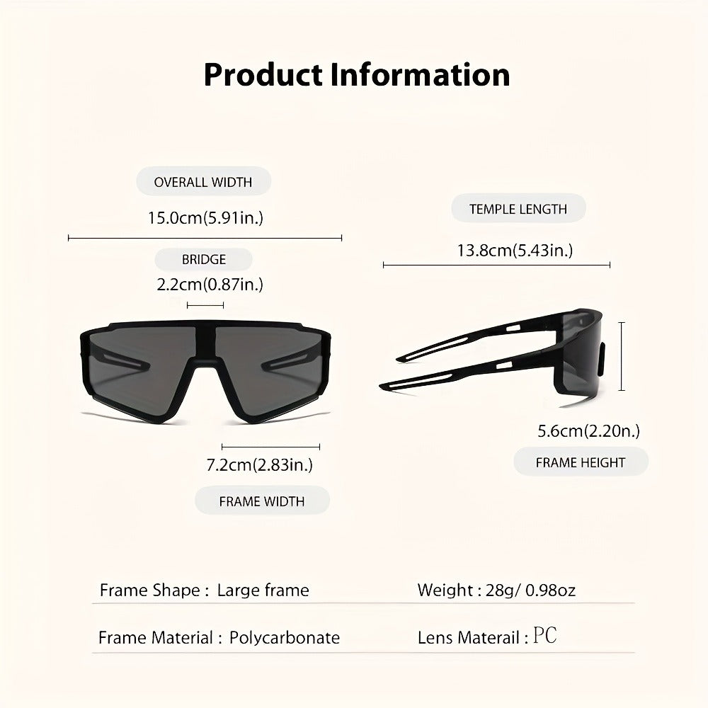 Sports Goggles - 8 Pack Large Frame Lightweight for Men Women - Anti-UV Protective Eyewear - product detail view 5