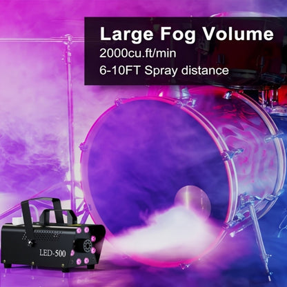 Stage Fog Machine, Remote Control, Dynamic, LED, Colors for Stage and Party Lighting detail image - detail view 6