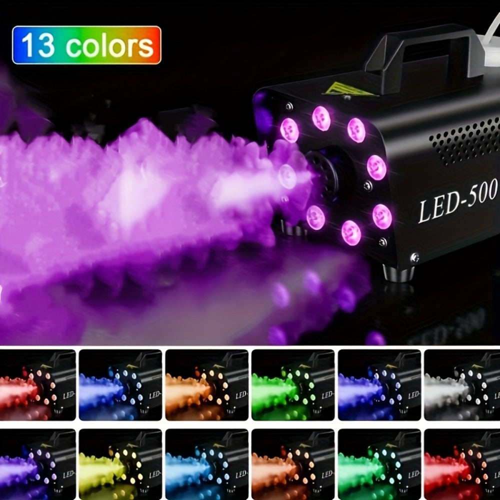 Stage Fog Machine, Remote Control, Dynamic, LED, Colors for Stage and Party Lighting detail image - detail view 8