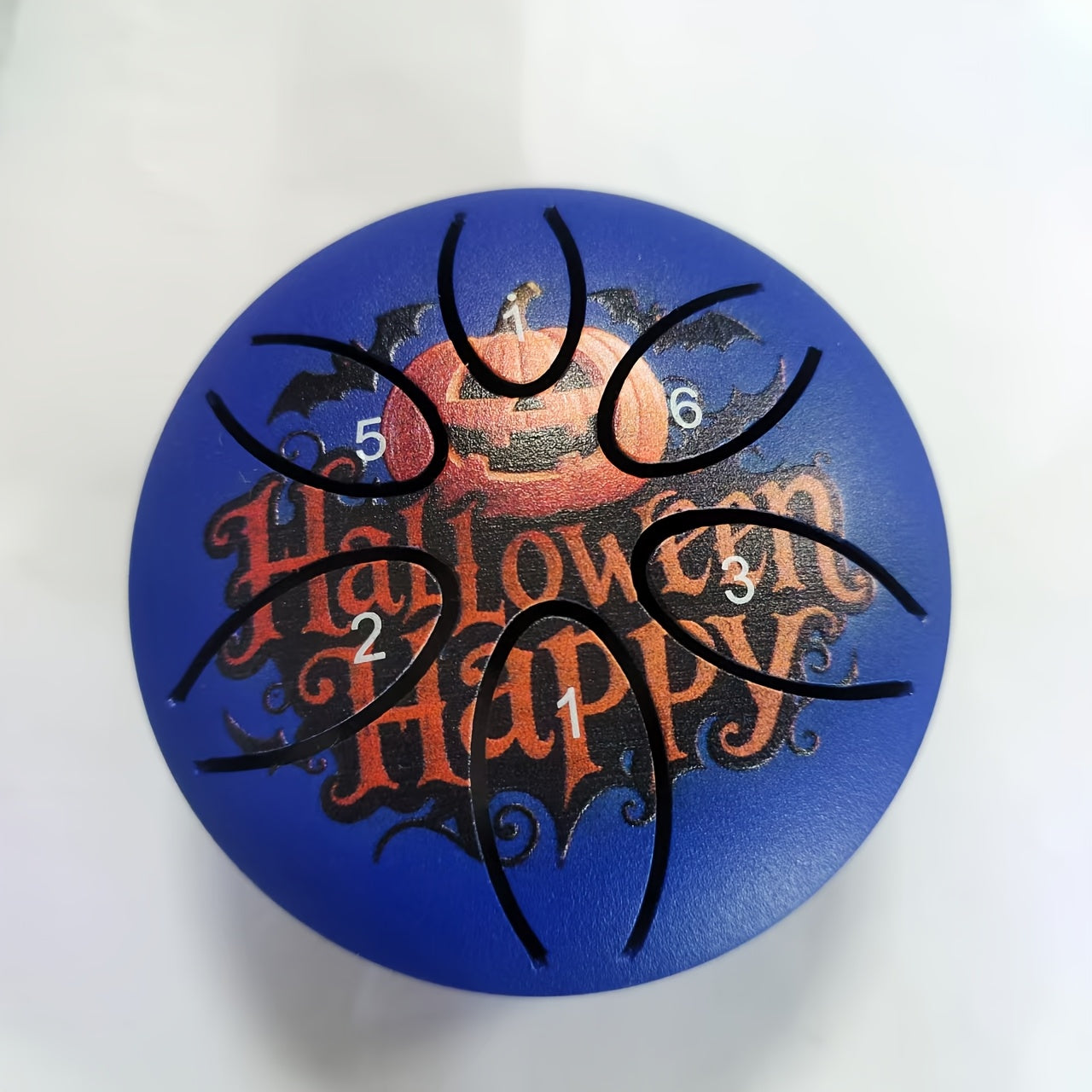 Steel Tongue Drum, 3-Inch 6-Note shown in the Blue, 6 option