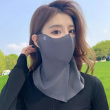 Breathable neck guard-dark gray
