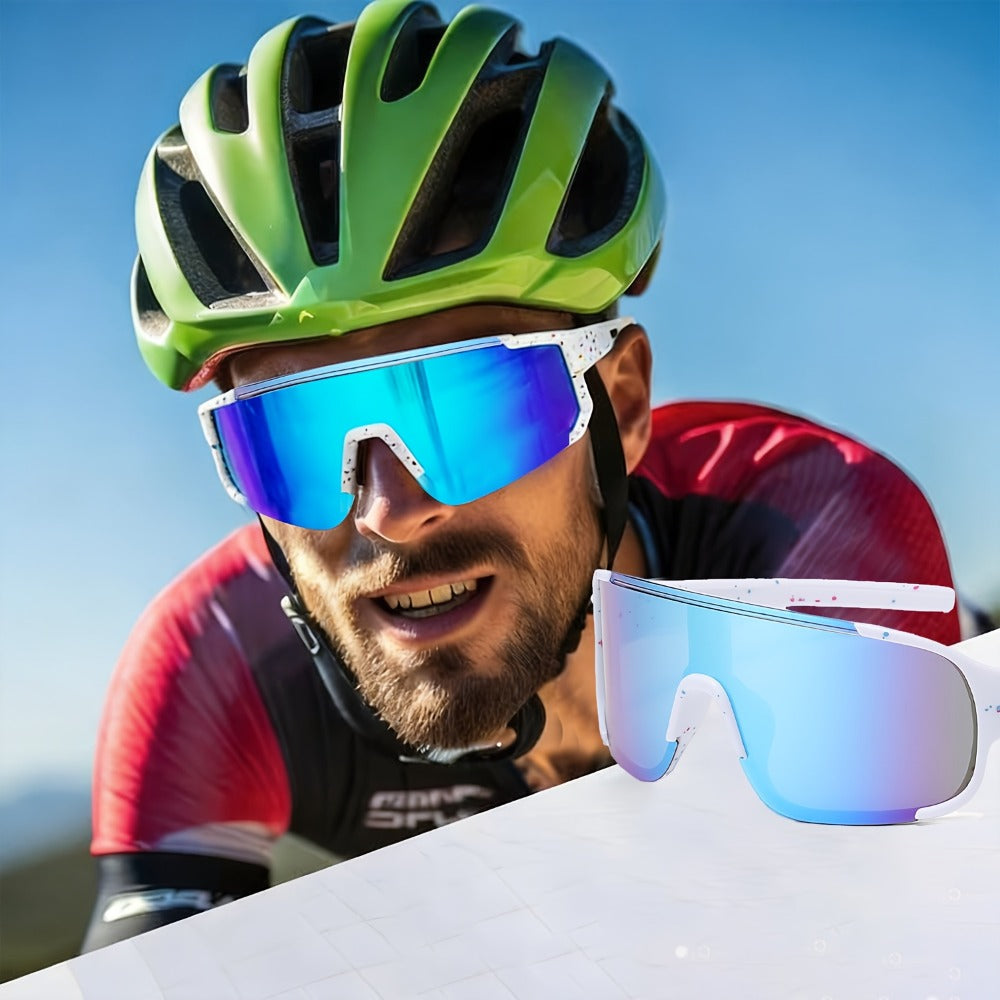 Sunglasses for Men - Anti Glare Glasses 6 Pairs Unisex Lightweight PC Frame HD Lenses Outdoor - product detail view 5