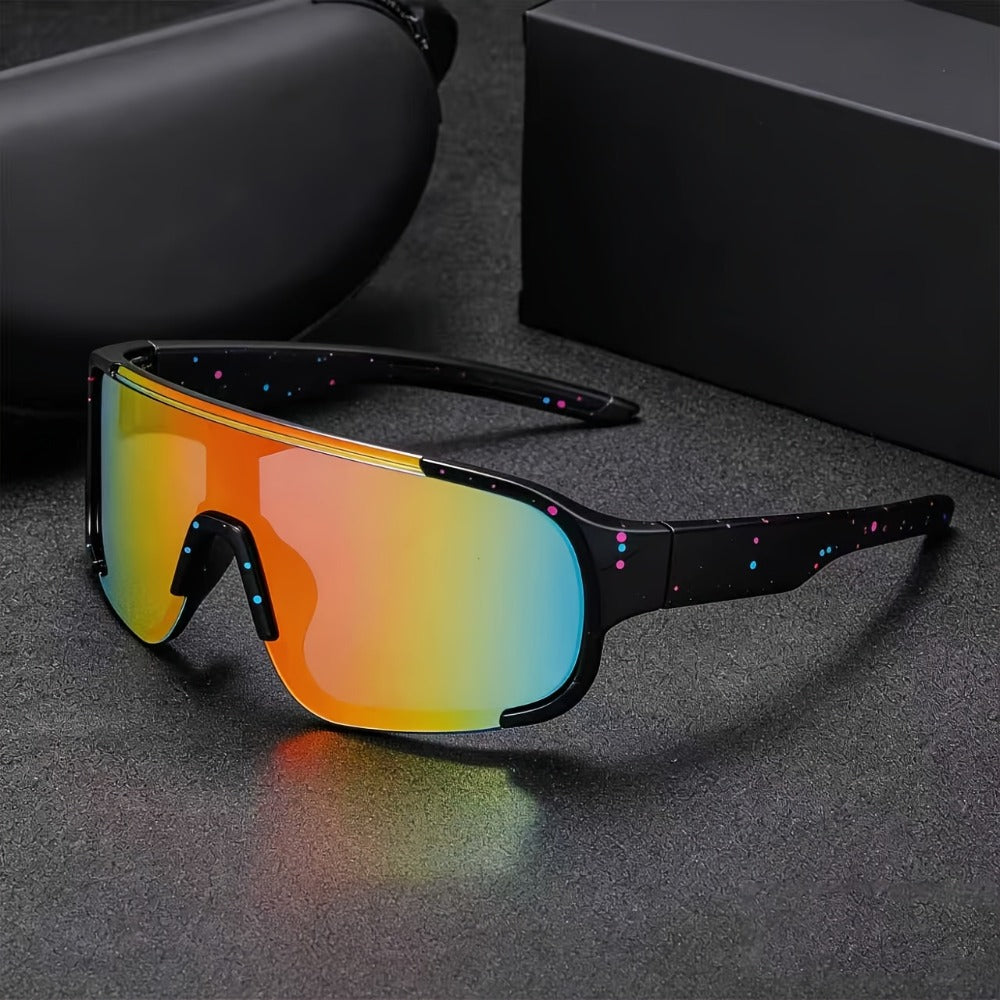 Sunglasses for Men - Anti Glare Glasses 6 Pairs Unisex Lightweight PC Frame HD Lenses Outdoor - product detail view 7