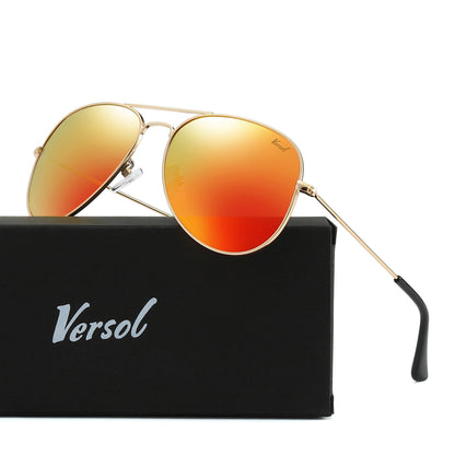 Sunglasses for Men - Aviator Polarized for & Women Mirrored Oversized Pilot Frame 139mm - product detail view 16