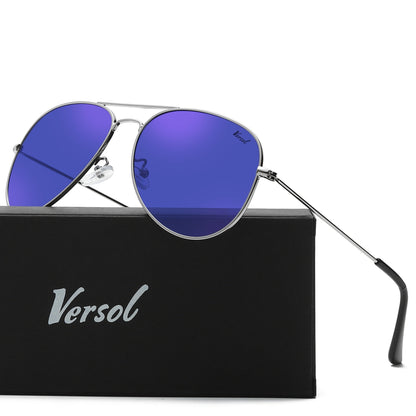 Sunglasses for Men - Aviator Polarized for & Women Mirrored Oversized Pilot Frame 139mm - product detail view 22