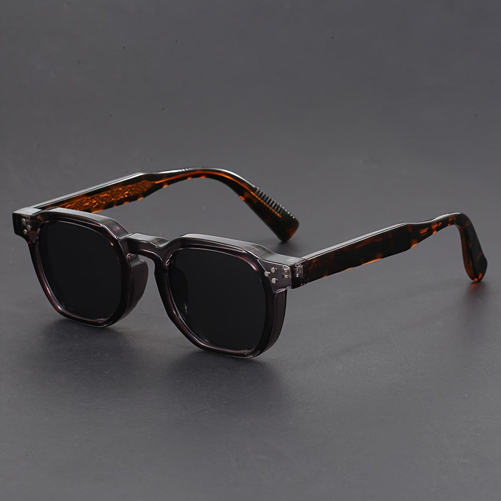 Sunglasses for Men - Bohemian Polygonal Full Frame AC Lens Geometric Eyewear for & Women - product detail view 18