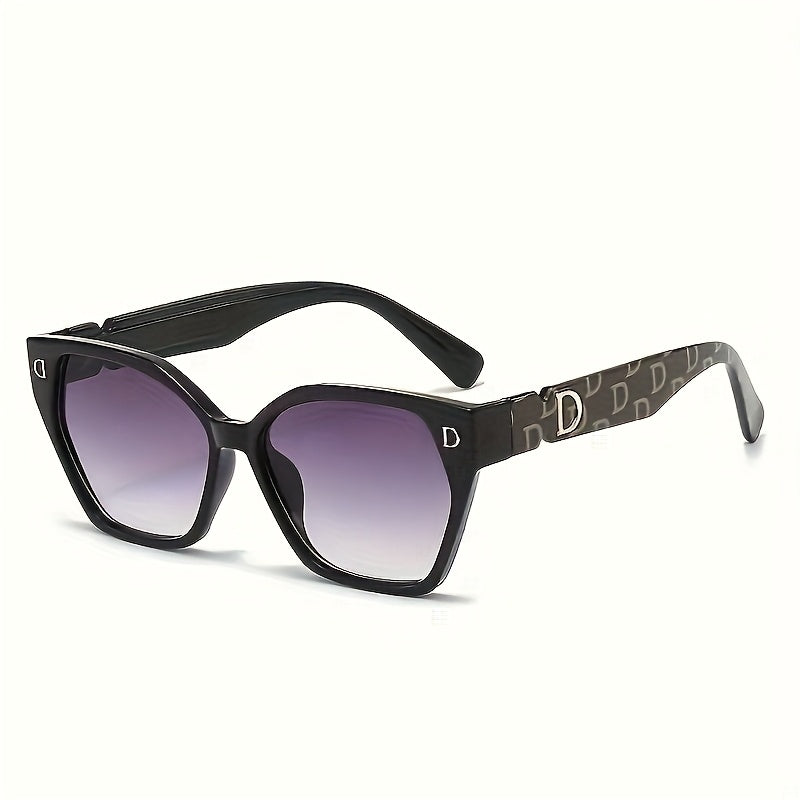 Sunglasses for Men - Cat Eye Glasses Non-Prescription for Women , Trendy Cat-Eye Slanted Frame - product detail view 17