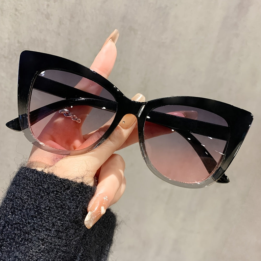 Sunglasses for Women - Cat Eye for , Y2K Retro Luxury Fashion Glasses with UV Protection, Trendy - product detail view 8
