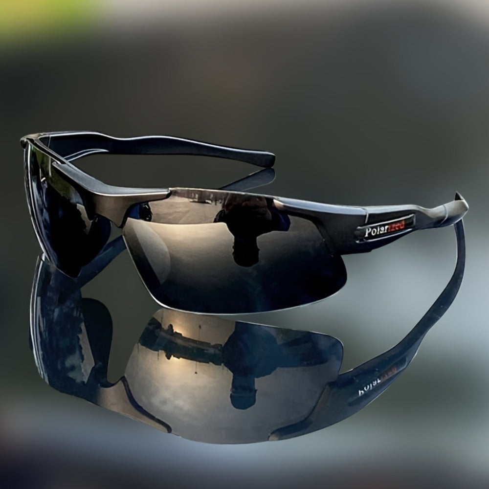 Sunglasses for Men - Driving 3 Pack Polarized Half Frame Anti-Glare UV Protection for Women - product detail view 5