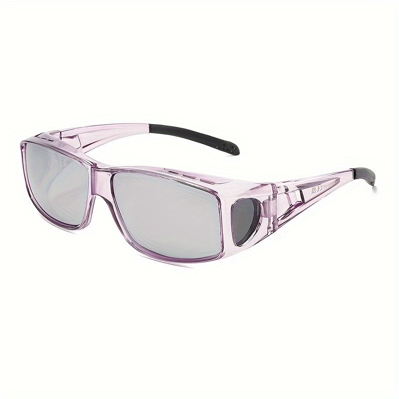 Sunglasses for Men - Fit Over Rectangular Fashion Eyewear Unisex Over Prescription Glasses - product detail view 33