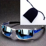 Blue Glasses + Storage Bag