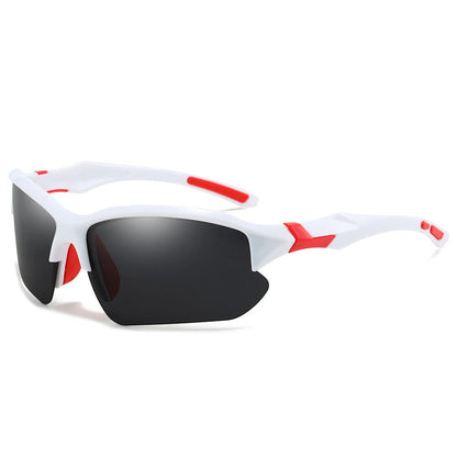 Sunglasses for Men - Half Frame Sports for 3 Pack - Lightweight UV Protection Outdoor Goggles - product detail view 2