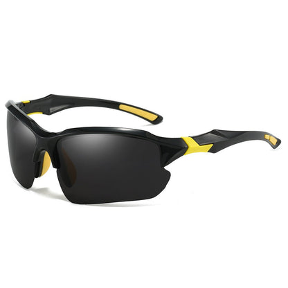 Sunglasses for Men - Half Frame Sports for 3 Pack - Lightweight UV Protection Outdoor Goggles - product detail view 8