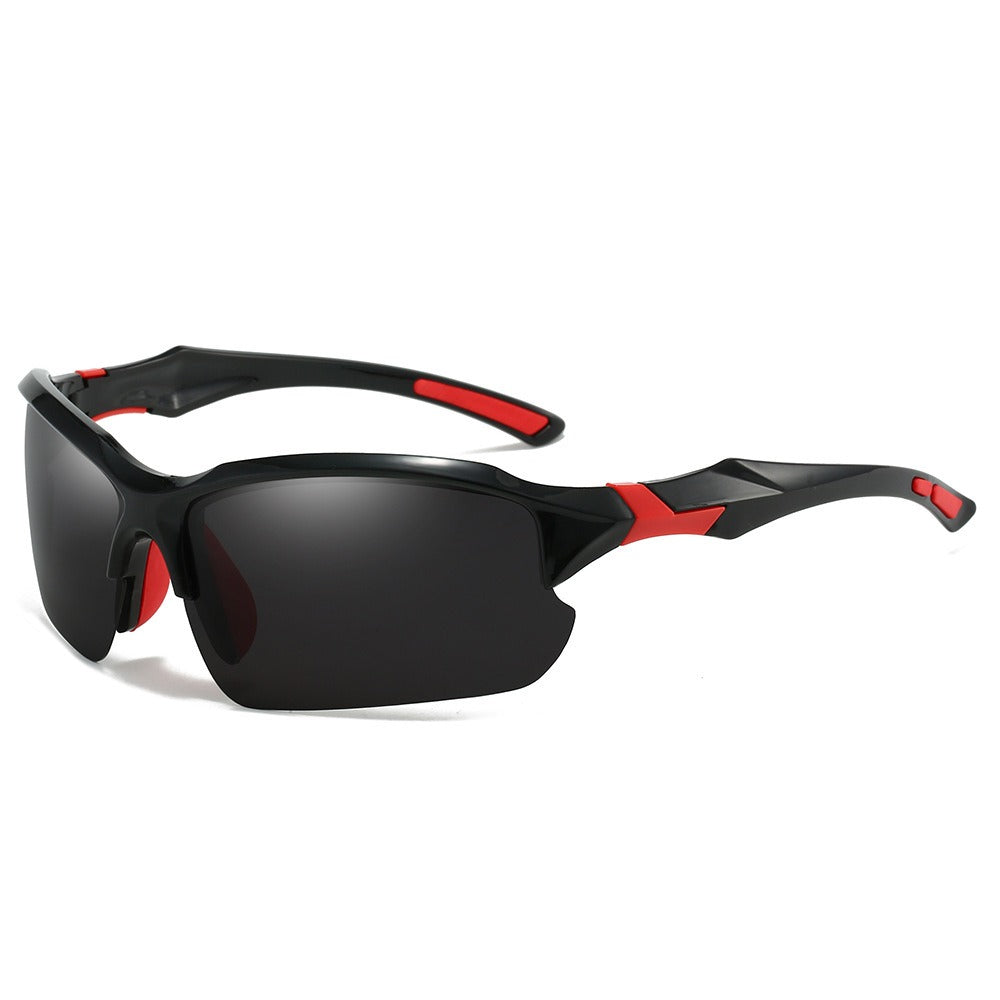Sunglasses for Men - Half Frame Sports for 3 Pack - Lightweight UV Protection Outdoor Goggles - product detail view 11