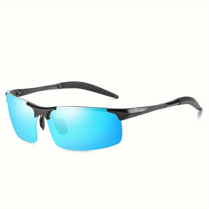 Sunglasses for Men - HD Polarized Al-Mg Alloy Ultralight Frame UV400 for Women High-Definition - product detail view 10