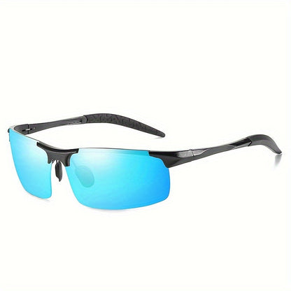 Sunglasses for Men - HD Polarized Al-Mg Alloy Ultralight Frame UV400 for Women High-Definition - product detail view 17
