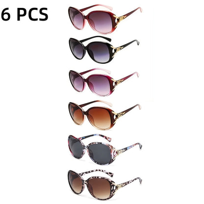 Sunglasses for Women - Oversized for 3 Pack 6 Pack Bulk Set Anti-Glare UV Protection Fashion - product detail view 5