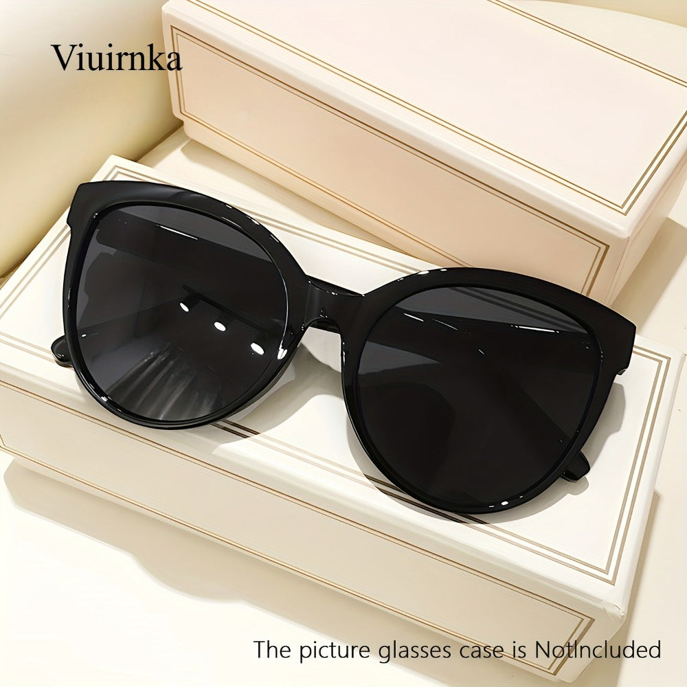 Sunglasses for Women - Oversized Cat Eye for UV Protection Y2K Luxury Fashion Shades Lightweight - product detail view 3