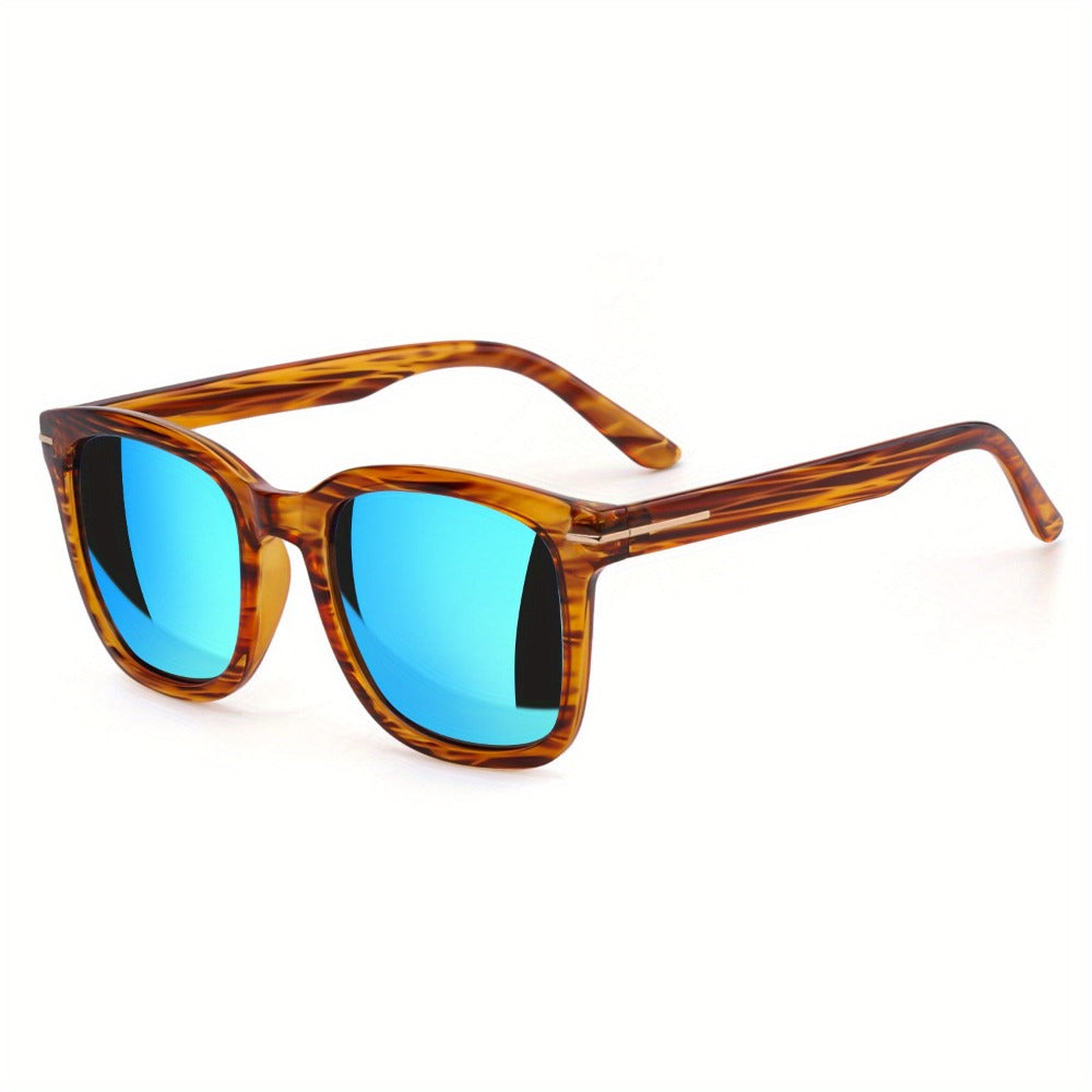 Sunglasses for Women - Oversized for Polarized Square Mirrored Frame UV400, Trendy Fashion Shades - product detail view 5