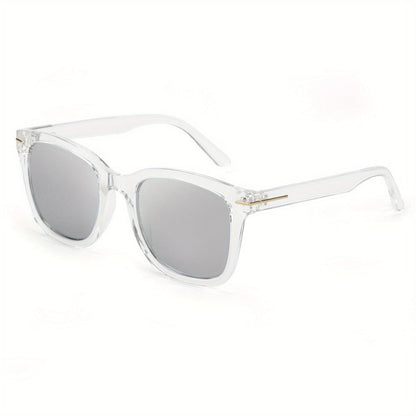 Sunglasses for Women - Oversized for Polarized Square Mirrored Frame UV400, Trendy Fashion Shades - product detail view 13