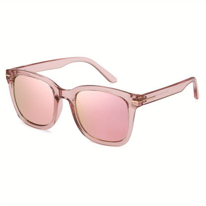 Sunglasses for Women - Oversized for Polarized Square Mirrored Frame UV400, Trendy Fashion Shades - product detail view 20