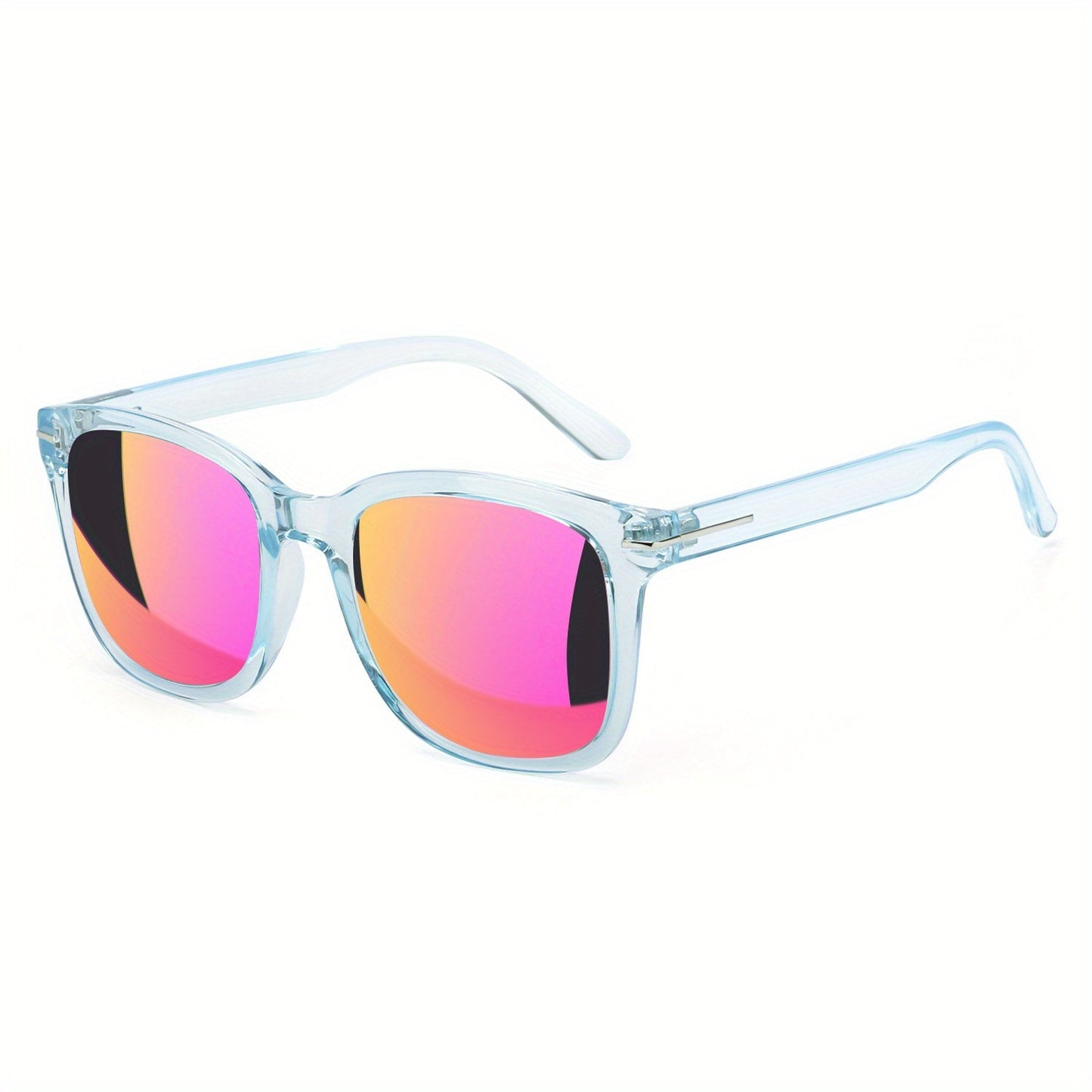 Sunglasses for Women - Oversized for Polarized Square Mirrored Frame UV400, Trendy Fashion Shades - product detail view 22