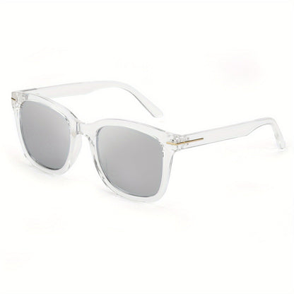 Sunglasses for Women - Oversized for Polarized Square Mirrored Frame UV400, Trendy Fashion Shades - product detail view 25