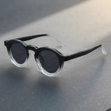 Black Gradient Frame with Gray Lenses