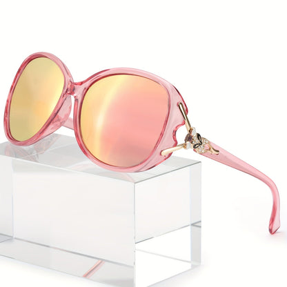 Sunglasses for Women - Oversized for UV400 Large Frame Anti-Glare Fashion Eyewear 8842 Style - product detail view 21
