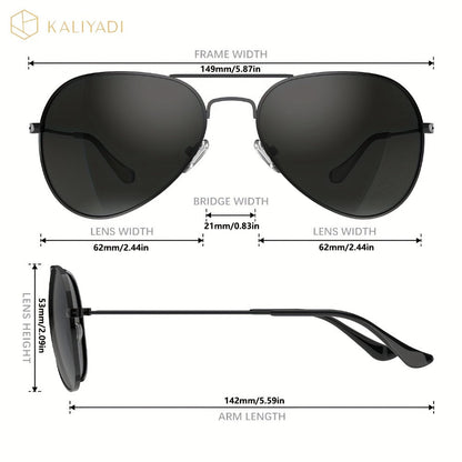 Sunglasses for Women - Polarized for 3 Pack Oversized UV400 Vintage Large Frame Fashion Shades - product detail view 6