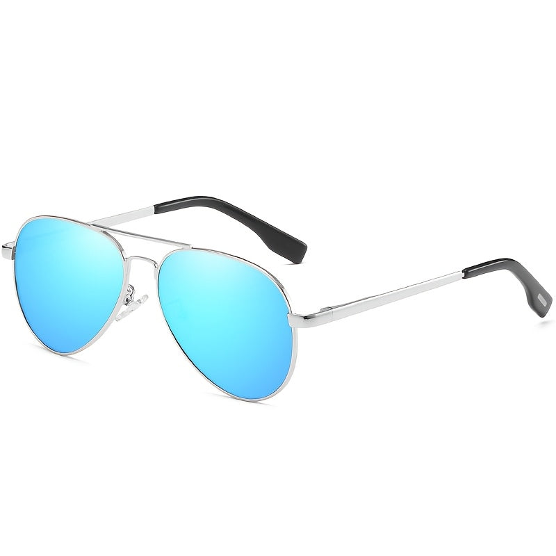 Sunglasses for Men - Polarized 59mm Unisex Mirrored & Non-Mirrored Driving Outdoor Eyewear for - product detail view 37