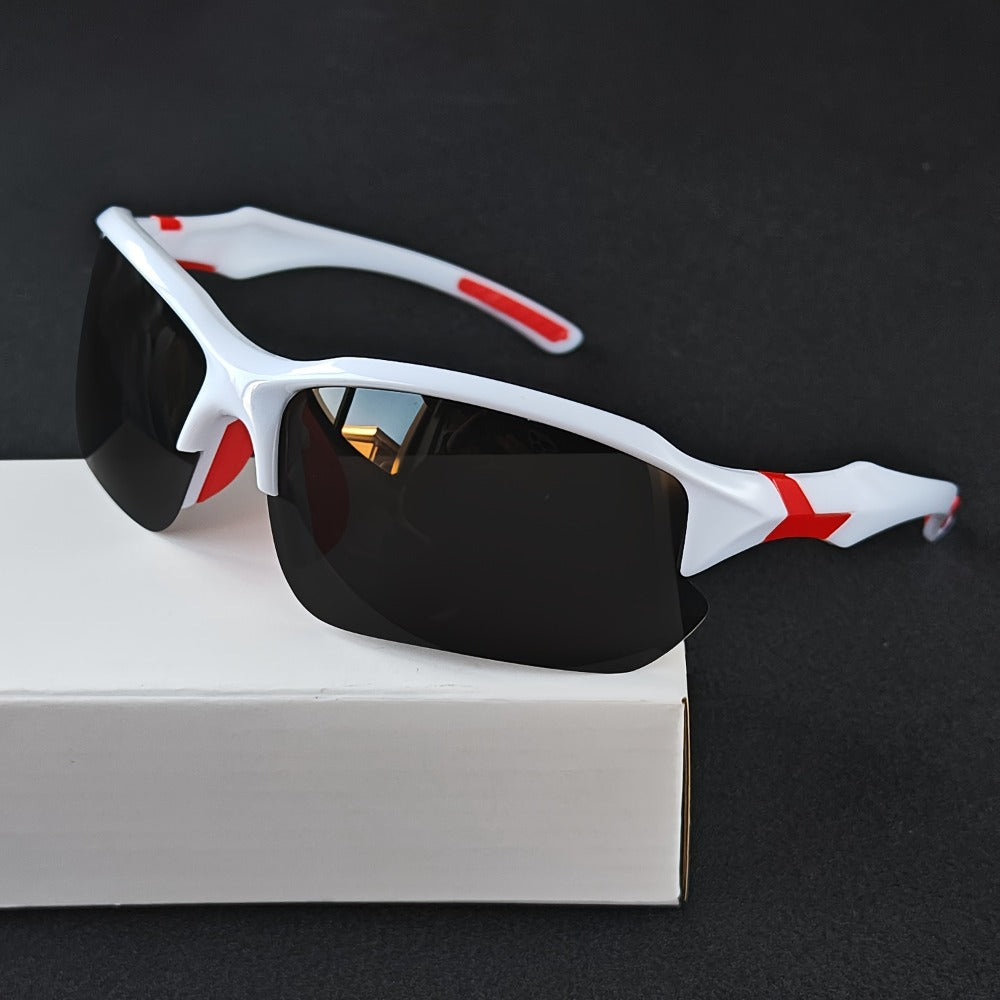 Sunglasses for Men - Polarized 7 Pairs Bulk Set UV400 Square Frame Sports Eyewear for Women - product detail view 8