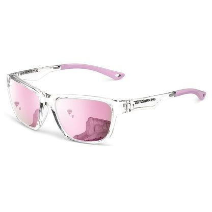 Sunglasses for Men - Polarized Women Lightweight Trendy Fashion Eyewear Pink Purple - main product view