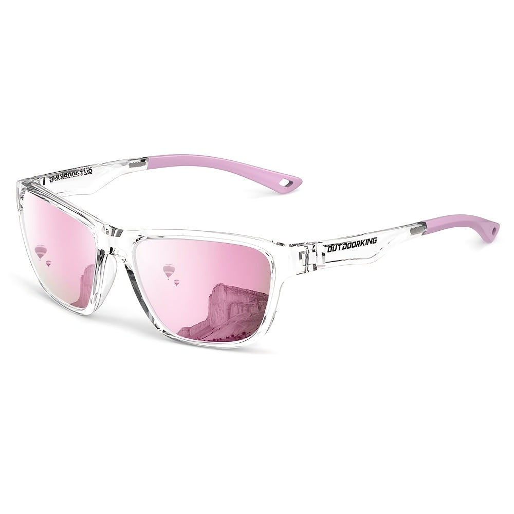 Sunglasses for Men - Polarized Women Lightweight Trendy Fashion Eyewear Pink Purple - product detail view 20