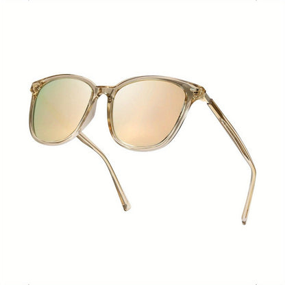 Sunglasses for Women - Polarized Mirrored Lens Large Oversized Frame UV Protection Trendy Fashion - product detail view 7