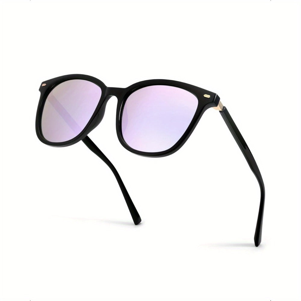 Sunglasses for Women - Polarized Mirrored Lens Large Oversized Frame UV Protection Trendy Fashion - product detail view 11
