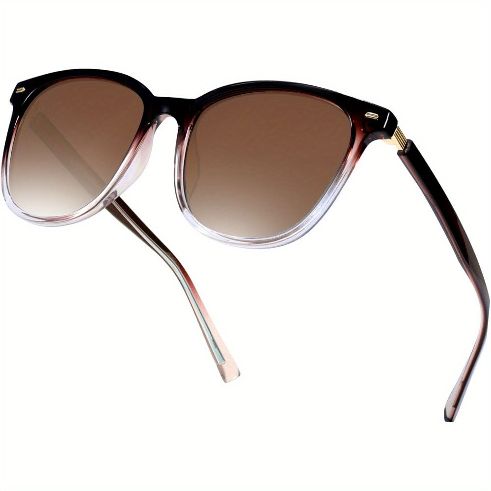 Sunglasses for Women - Polarized Mirrored Lens Large Oversized Frame UV Protection Trendy Fashion - product detail view 20