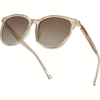 Sunglasses for Women - Polarized Mirrored Lens Large Oversized Frame UV Protection Trendy Fashion - product detail view 37