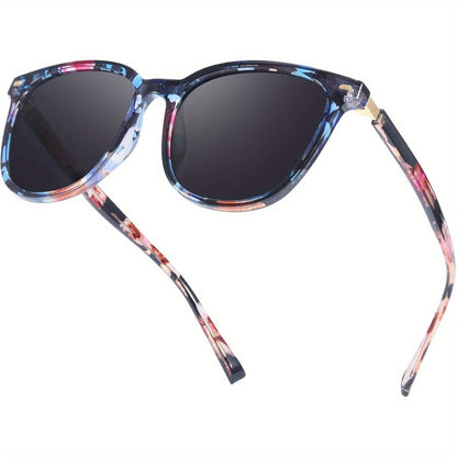 Sunglasses for Women - Polarized Mirrored Lens Large Oversized Frame UV Protection Trendy Fashion - product detail view 40