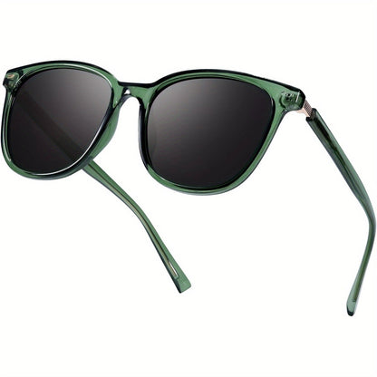 Sunglasses for Women - Polarized Mirrored Lens Large Oversized Frame UV Protection Trendy Fashion - product detail view 44