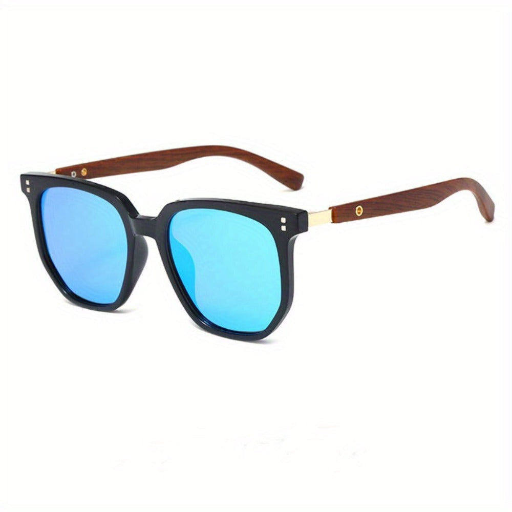 Sunglasses for Men - Polarized TR Frame for & Women Vintage Stud Detail Hybrid Spectacle Retro - product detail view 10