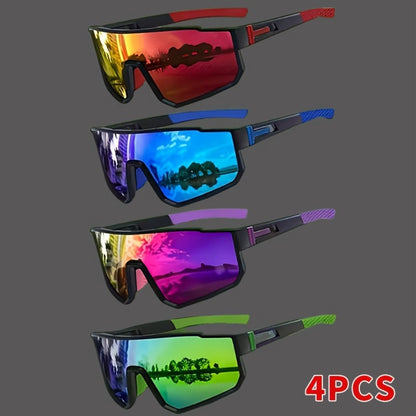 Sunglasses for Men - Sports Eyewear Blue Light Blocking UV Protection - Decorative Fashion - product detail view 3