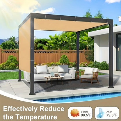 Sunshade Net with Added Privacy for Practical Everyday Home Use in Patio detail image - detail view 6