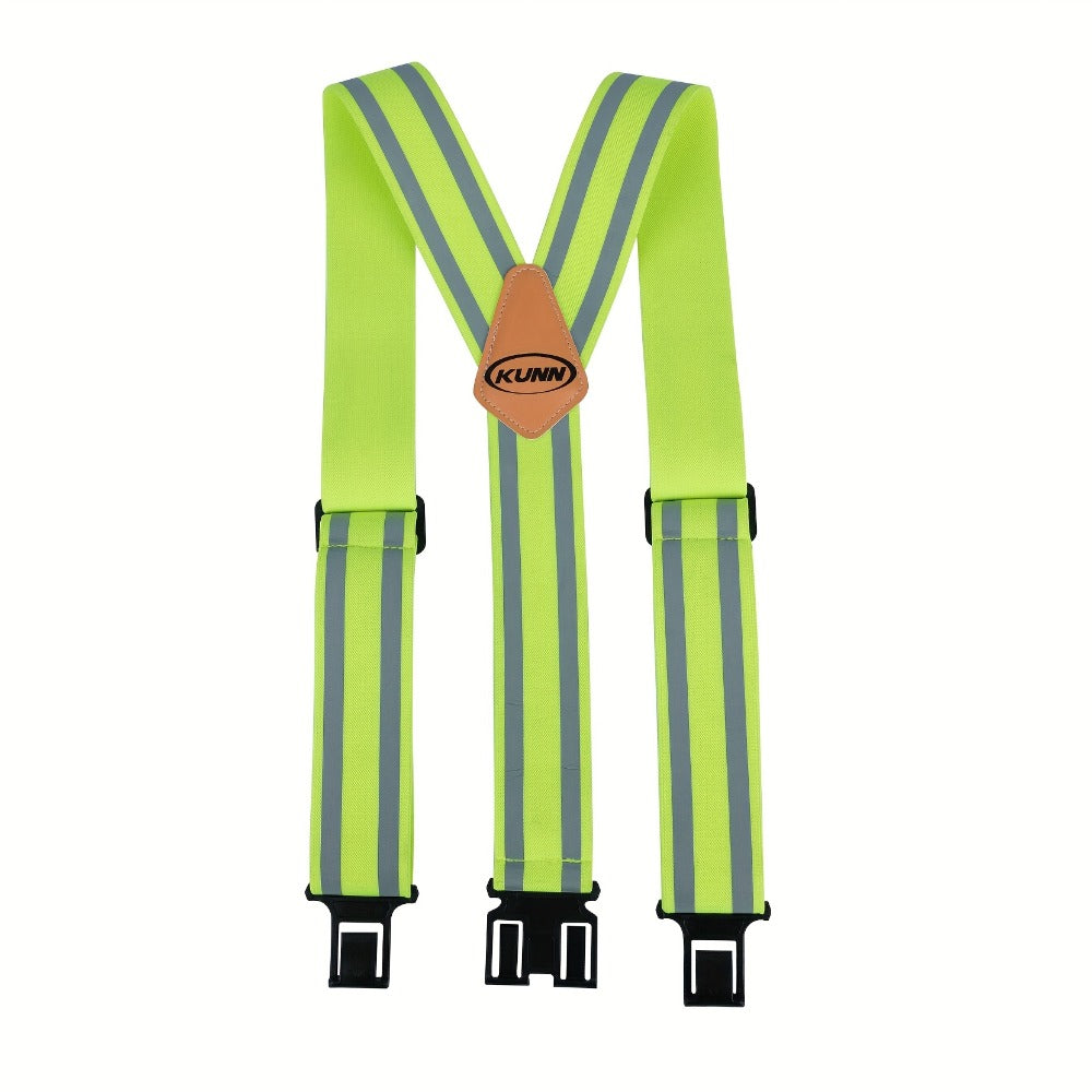 Suspenders - Y-Back Men 1.5 Inch Elastic Hook End Adjustable Braces Work Outdoor - product detail view 12