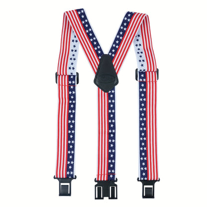 Suspenders - Y-Back Men 1.5 Inch Elastic Hook End Adjustable Braces Work Outdoor - product detail view 21