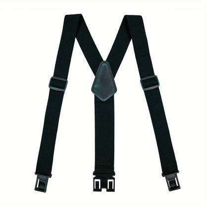 Suspenders - Y-Back Men 1.5 Inch Elastic Hook End Adjustable Braces Work Outdoor - product detail view 25