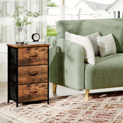 Tall Fabric Dresser with Multiple Color Options, Bedroom Drawer Chest detail image - detail view 24