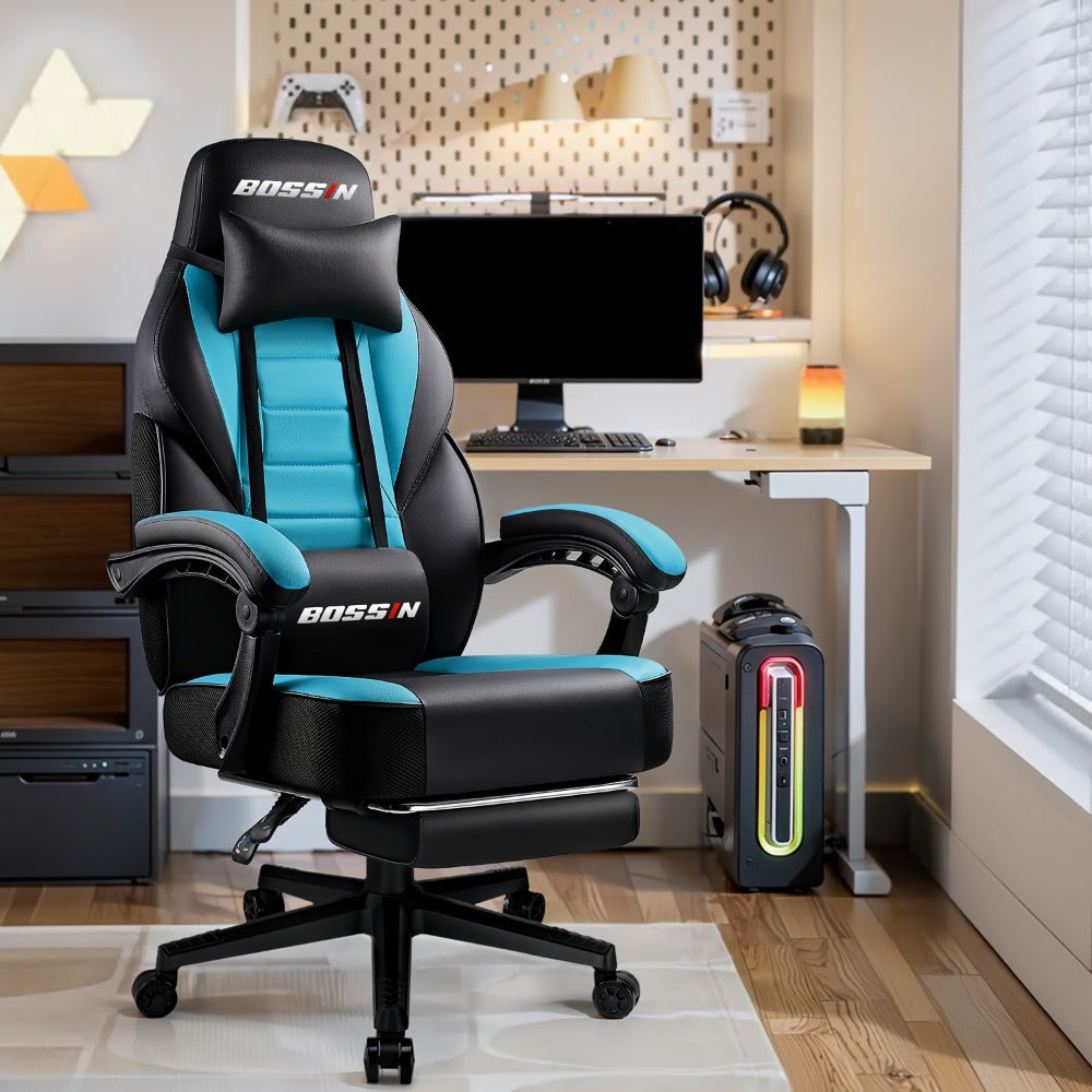 Tall Gaming Chair, High-Back Gaming Seat for Comfortable Everyday Seating in Home Office detail image - detail view 10
