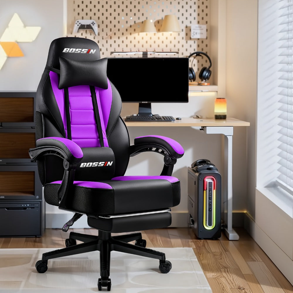 Tall Gaming Chair, High-Back Gaming Seat for Comfortable Everyday Seating in Home Office detail image - detail view 8
