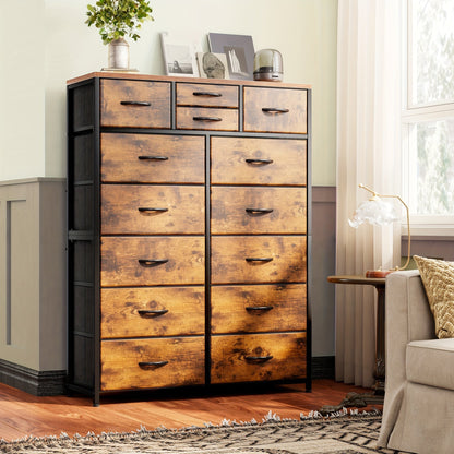 Dresser shown in the Tiger Print option